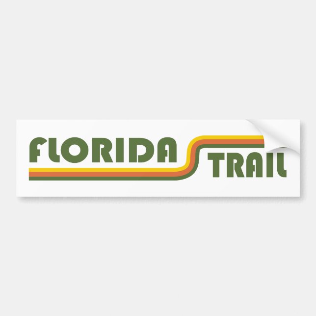Autocollant De Voiture Floride Trail (Devant)