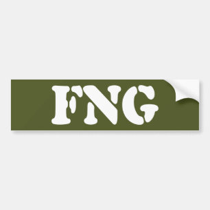 AUTOCOLLANT DE VOITURE FNG
