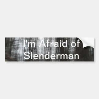 Autocollant De Voiture Forêt de Slenderman