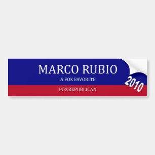 Autocollant De Voiture Foxrepublican Marco Rubio