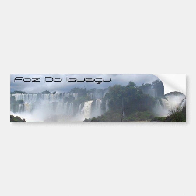 Autocollant De Voiture Foz do Iguaçu (Devant)