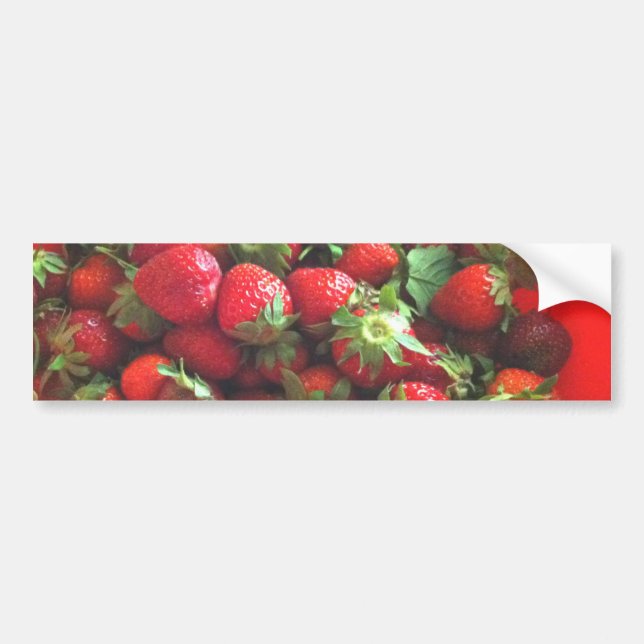 Autocollant De Voiture Fraises (Devant)