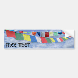 Autocollant De Voiture Free Tibet