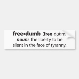 Autocollant De Voiture Freedumb
