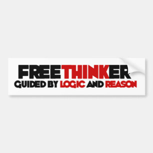 Autocollant De Voiture Freethinker