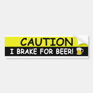 Autocollant De Voiture Frein pour la BIÈRE