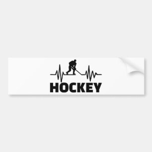 Autocollant De Voiture Fréquence de hockey