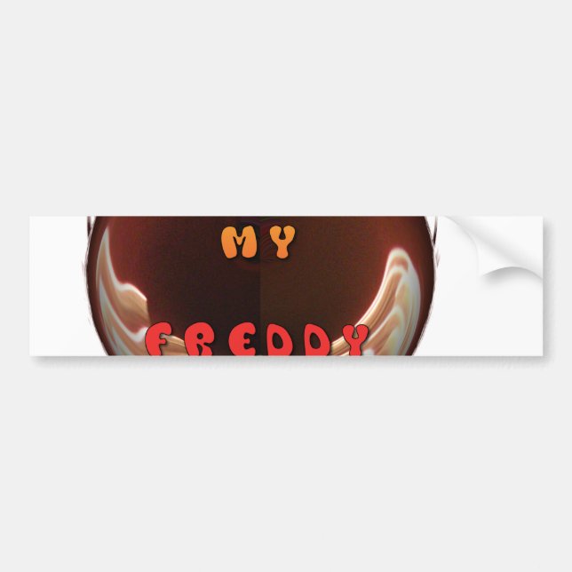 Autocollant De Voiture Fresh My Freddy Art Print (Devant)