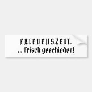 Autocollant De Voiture Frieden