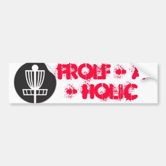 Autocollant De Voiture Frolf - A - Holic