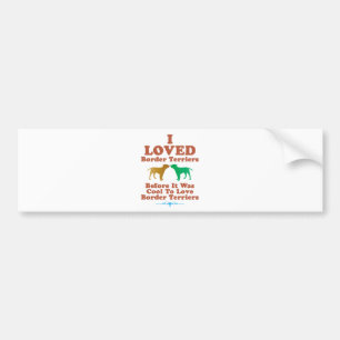 Autocollant De Voiture Frontière Terrier
