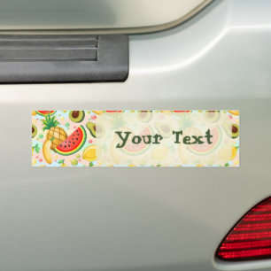 Autocollant De Voiture Fruits d'été frais Motif