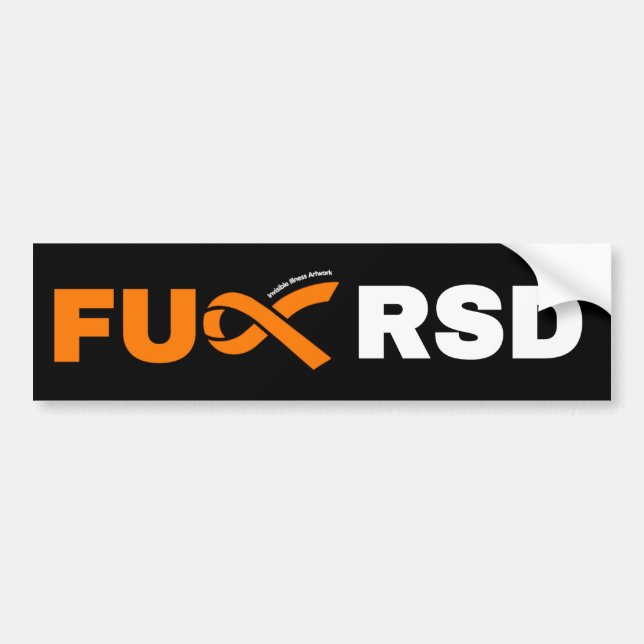 AUTOCOLLANT DE VOITURE FU RSD (Devant)