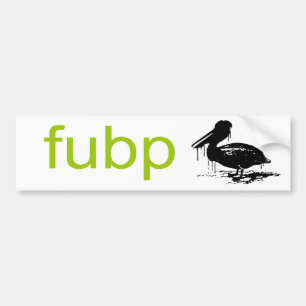 AUTOCOLLANT DE VOITURE FUBP