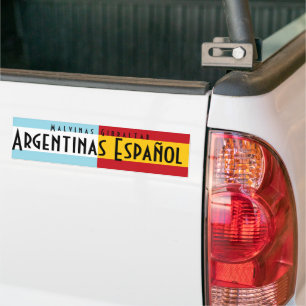Autocollant De Voiture Fuera piratas Ingleses !