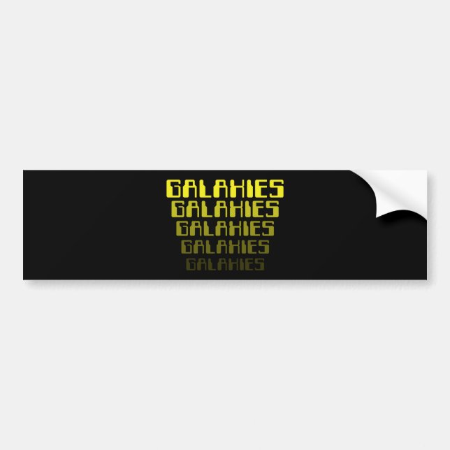 AUTOCOLLANT DE VOITURE GALAXIES GALAXIES GALAXIES GALAXIES GALAXIES GALAX (Devant)