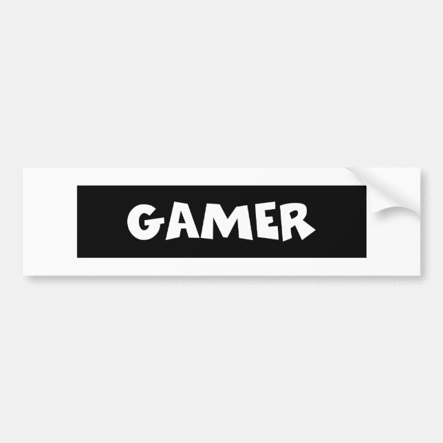 Autocollant De Voiture gamer (Devant)