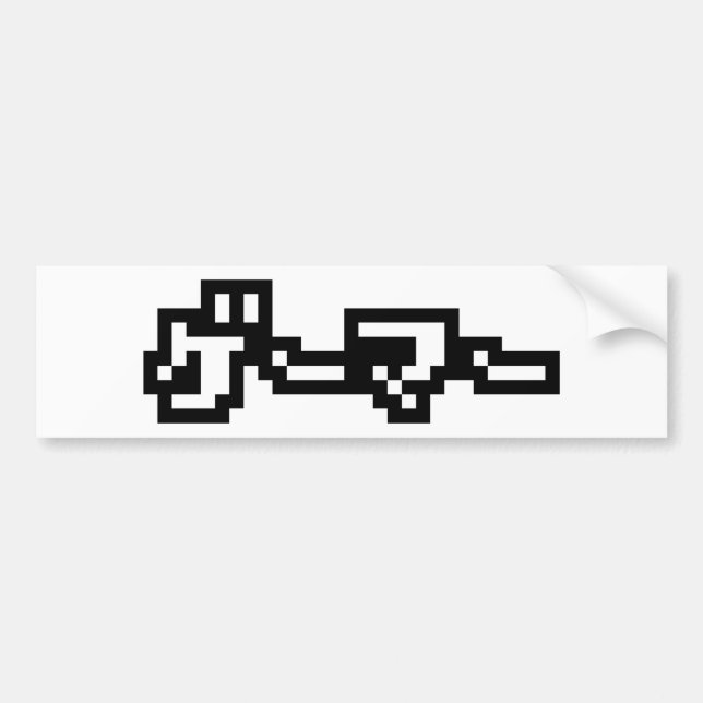 Autocollant De Voiture Gamer Japonais ゲ ー マ  Langue Nihongo (Devant)