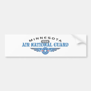 Autocollant De Voiture Garde nationale d'air du Minnesota