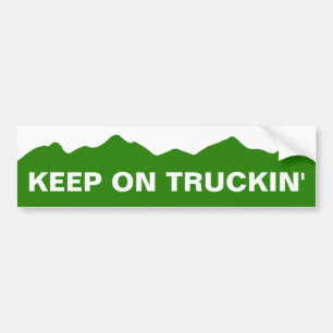 Autocollant De Voiture Gardez sur l'adhésif pour pare-chocs de Truckin