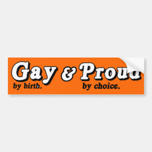 Autocollant De Voiture GAY PAR NAISSANCE FIER PAR CHOICE -.png