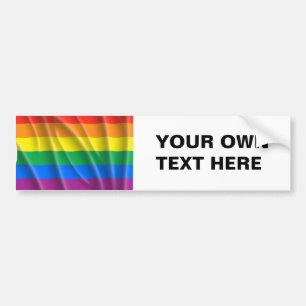 AUTOCOLLANT DE VOITURE GAY PRIDE