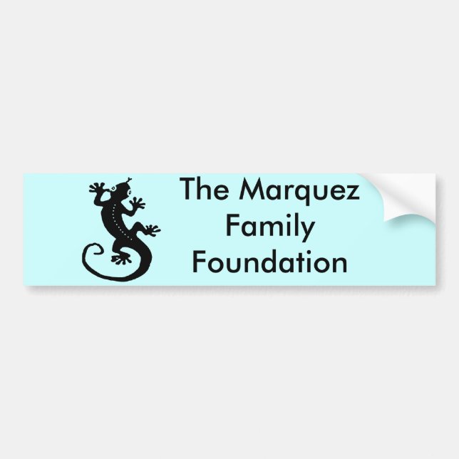 Autocollant De Voiture Gecko 1 (Devant)