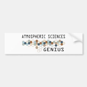 Autocollant De Voiture Génie atmosphérique des sciences