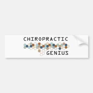 Autocollant De Voiture Génie de chiropractie