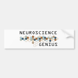 Autocollant De Voiture Génie de neurologie