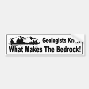Autocollant De Voiture Geologits know what makes the menacck funny