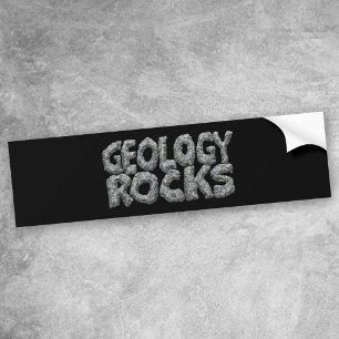 Autocollant De Voiture Geology Rocks - Earth Science Pun