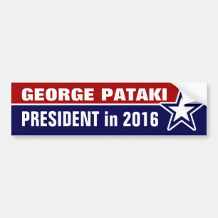 Autocollant De Voiture George Pataki en 2016
