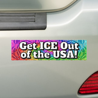 Autocollant De Voiture Get ICE Out of the USA!