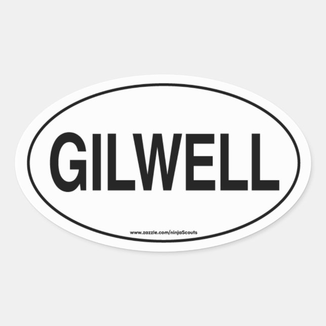 Autocollant de voiture Gilwell (Devant)