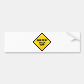 Autocollant De Voiture Glissant si humide