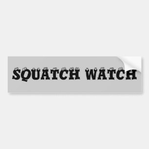 Autocollant De Voiture Globes oculaires de montre de Squatch