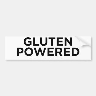Autocollant De Voiture Gluten actionné