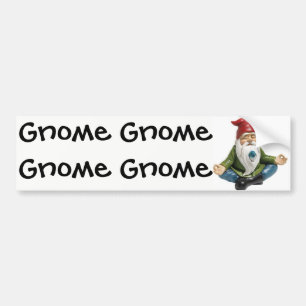 Autocollant De Voiture Gnome, gnome, adhésif pour pare-chocs de gnome…