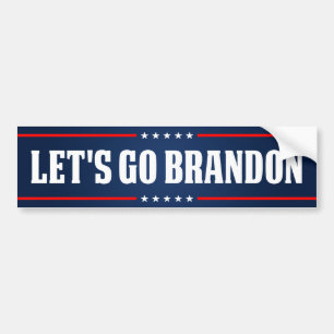 Autocollant De Voiture Go Brandon drôle anti Biden pro trump 2024