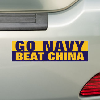 AUTOCOLLANT DE VOITURE GO NAVY