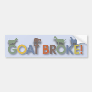 Autocollant De Voiture GOATBROKEBLUE.ai
