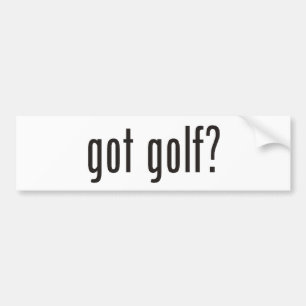 Autocollant De Voiture golf obtenu ?