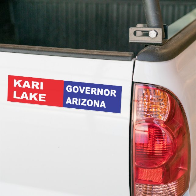 Autocollant De Voiture Gouverneur de Kari Lake Arizona (Sur camion)
