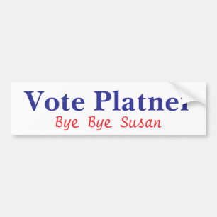 Autocollant De Voiture Graham Platner au Sénat dans le Maine Bumper Stick