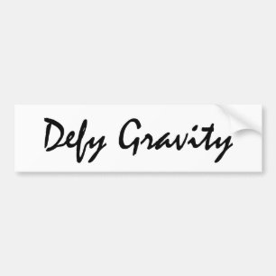 Autocollant De Voiture Gravité de défi