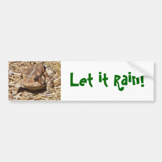 Autocollant De Voiture Grenouille Bumpersticker d'amusement pour les
