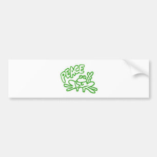 Autocollant De Voiture Grenouille de paix