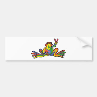 Autocollant De Voiture Grenouille de paix