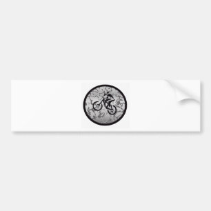 Autocollant De Voiture GREYED NOIR de vélo